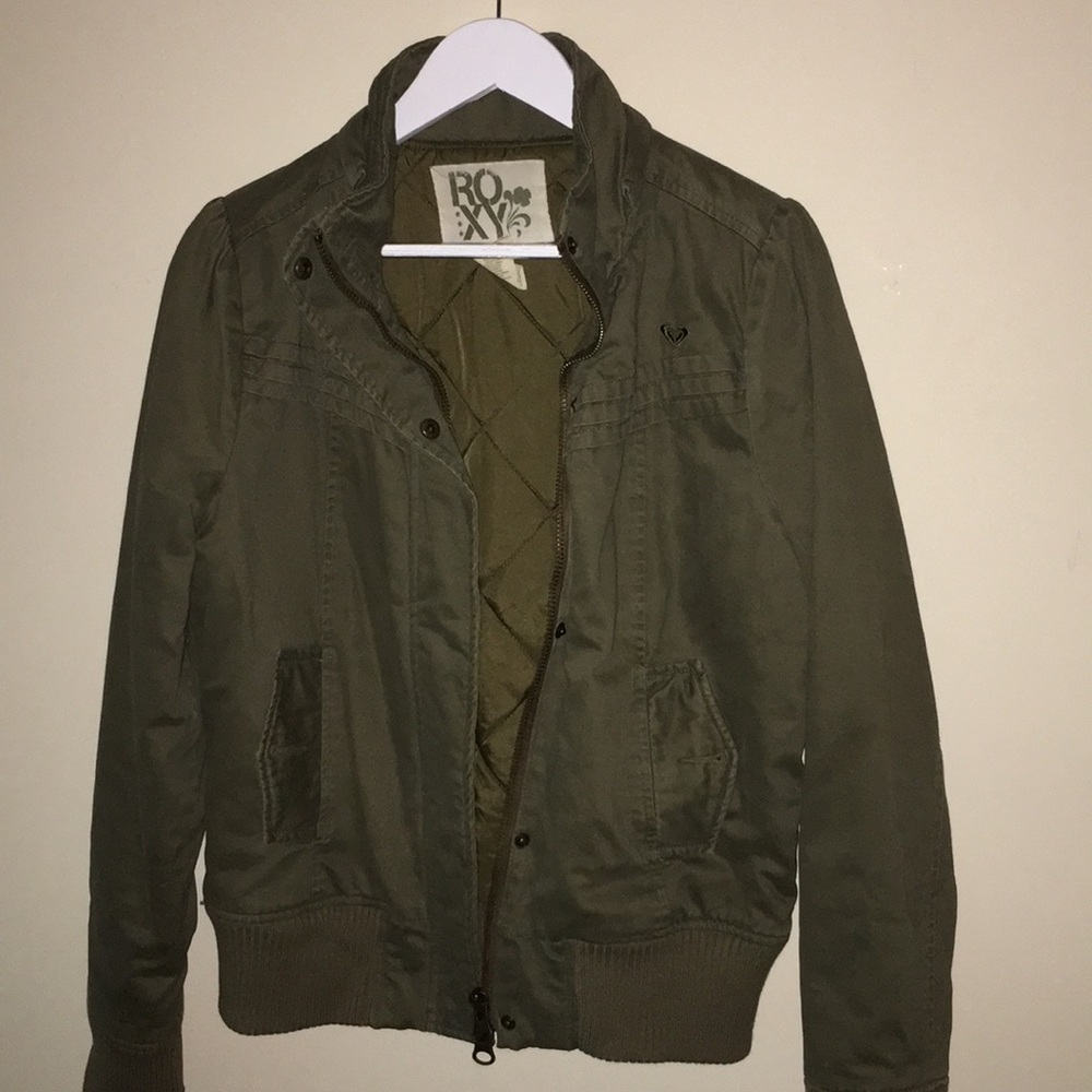 Roxy biker jacket large